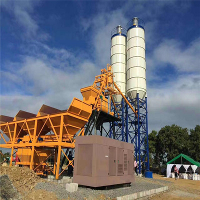 移动式农村砼搅拌站 移动式水稳拌合站 小型移动搅拌站