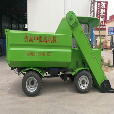 厂家直销养殖场清粪车 大中小型畜牧养殖设备牛场牛舍电动清粪车