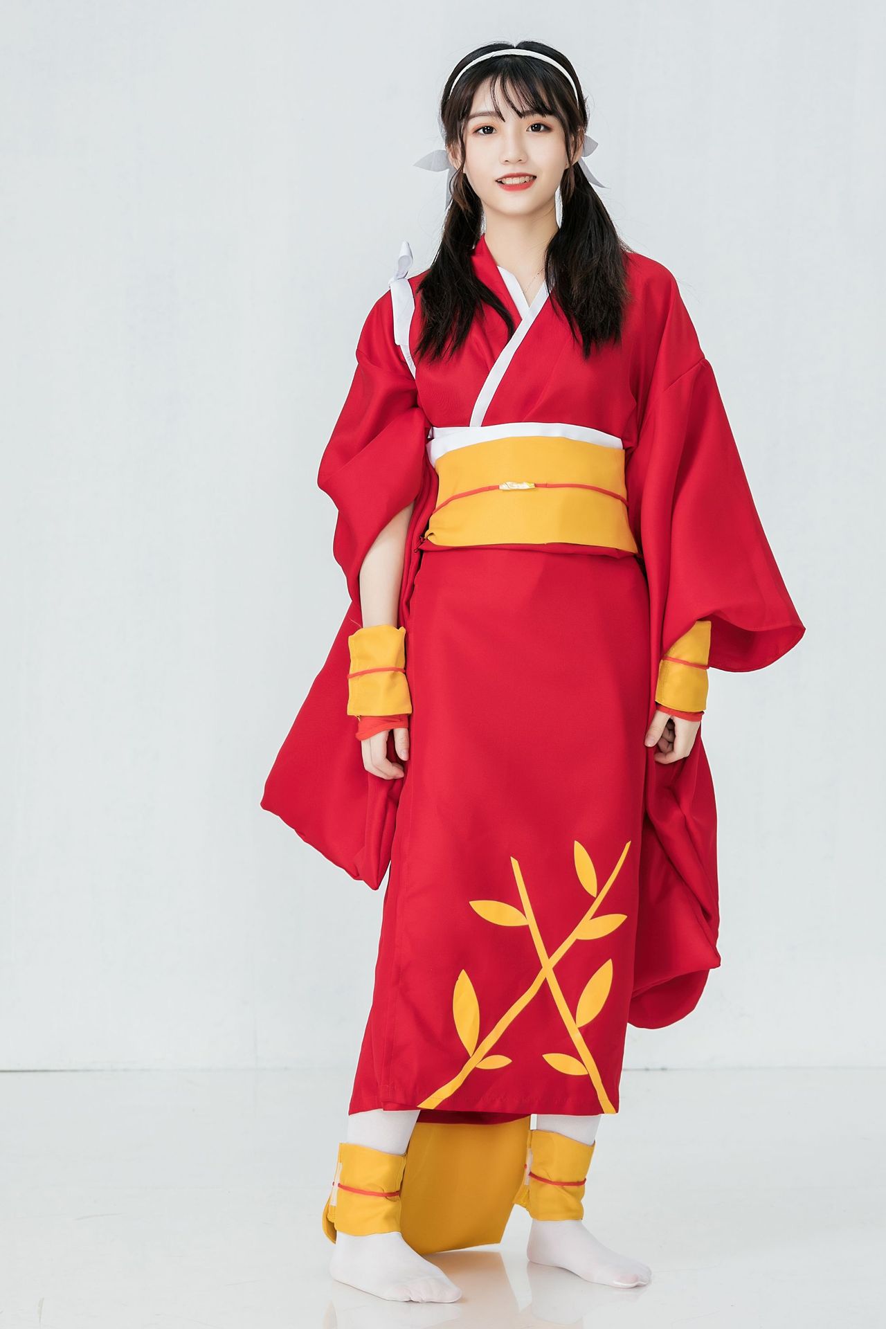 新款动漫 文豪野犬cosplay 夜叉白雪 泉镜花cos服浴衣和服现批发