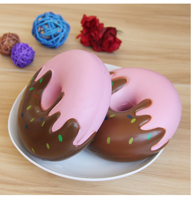 pu慢回弹玩具甜甜圈 squishy仿真食物批发 创意装饰树脂工艺品