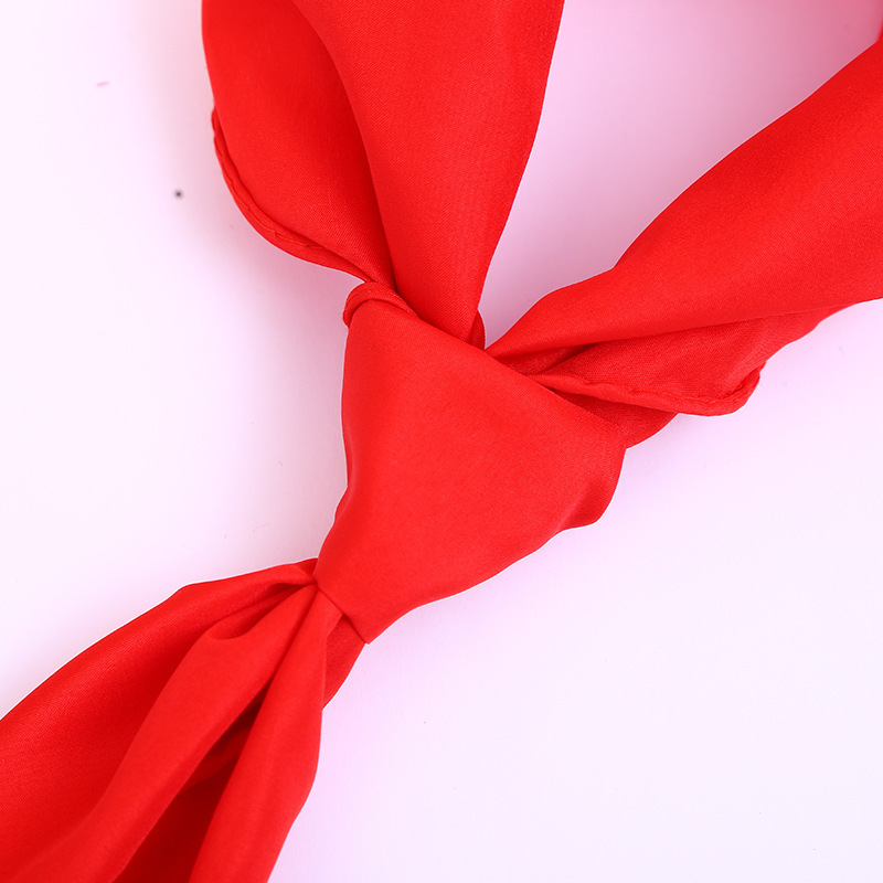 学生红领巾 尼龙少先队红领巾 1米独立袋子包装红领巾