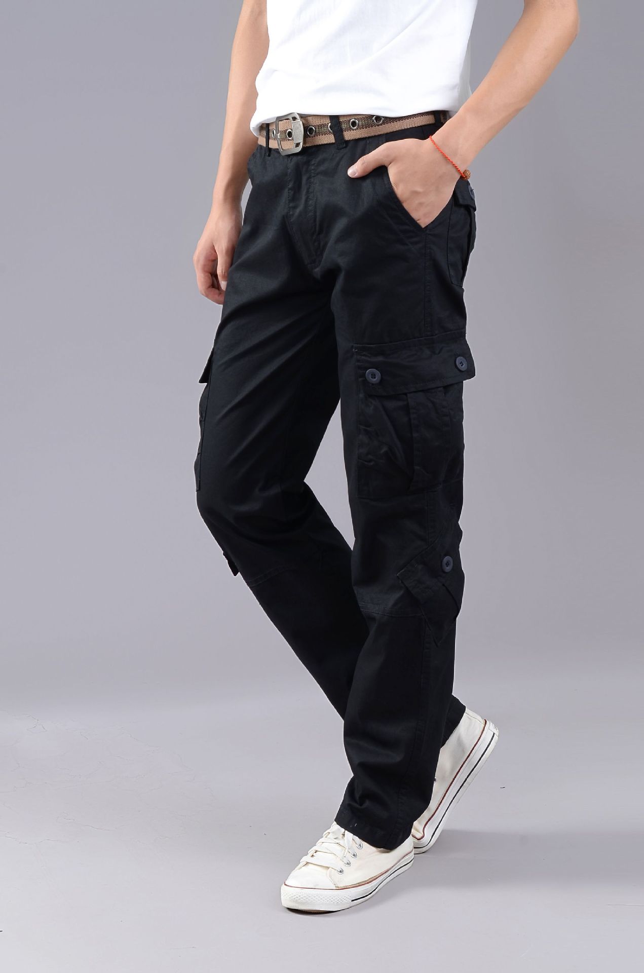 新款休闲欧美军裤男工装裤迷彩裤男长裤多口袋户外战术特种兵军装