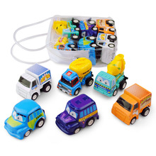 迷你回力车淘宝赠品 宝宝儿童玩具车小汽车往后一拉就跑 每袋6辆
