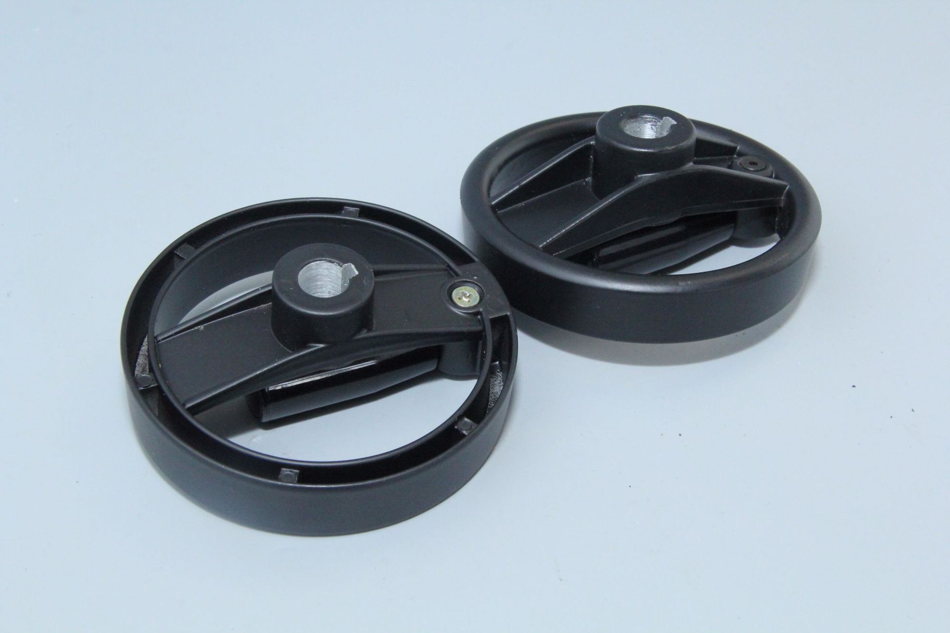 波纹可折叠手柄双辐条手轮 铝合金手轮 机床手轮 可折叠手柄手轮