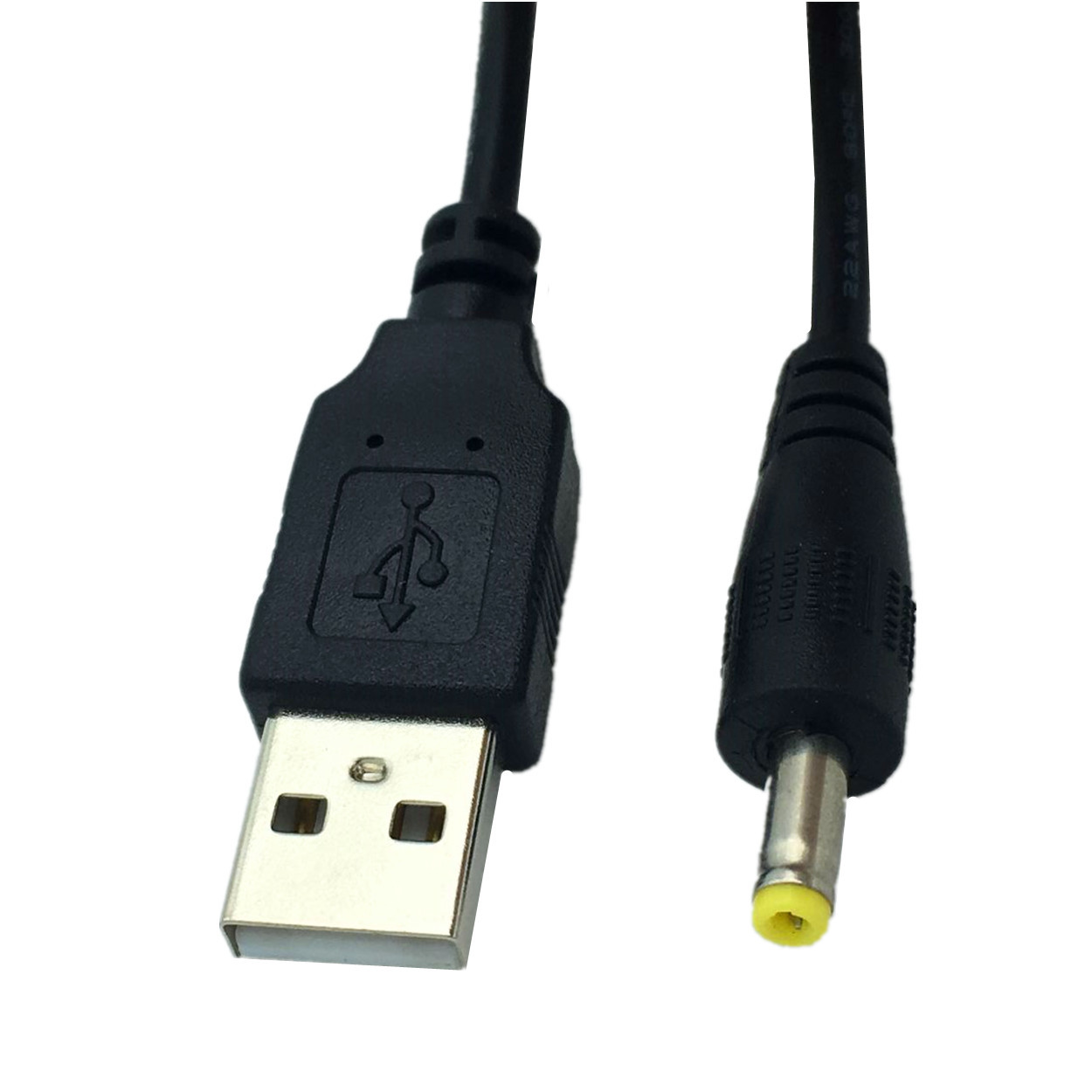 dc转换usb充电线 插头 4.0*1.7公转usb公 全铜粗线 电源线5v2a