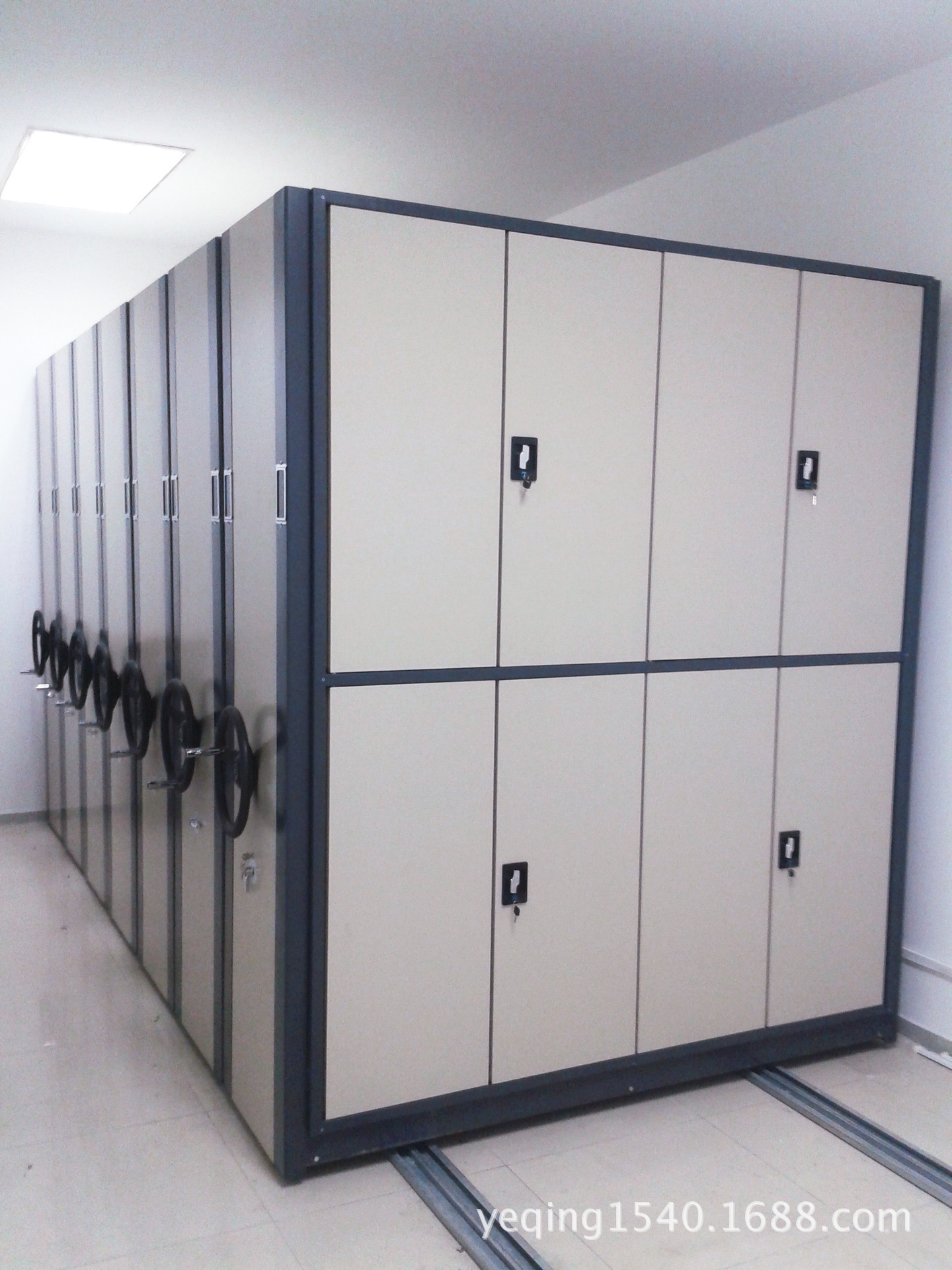 杭州厂家直销钢制密集架 档案柜 移动档案密集架 手动密集档案柜