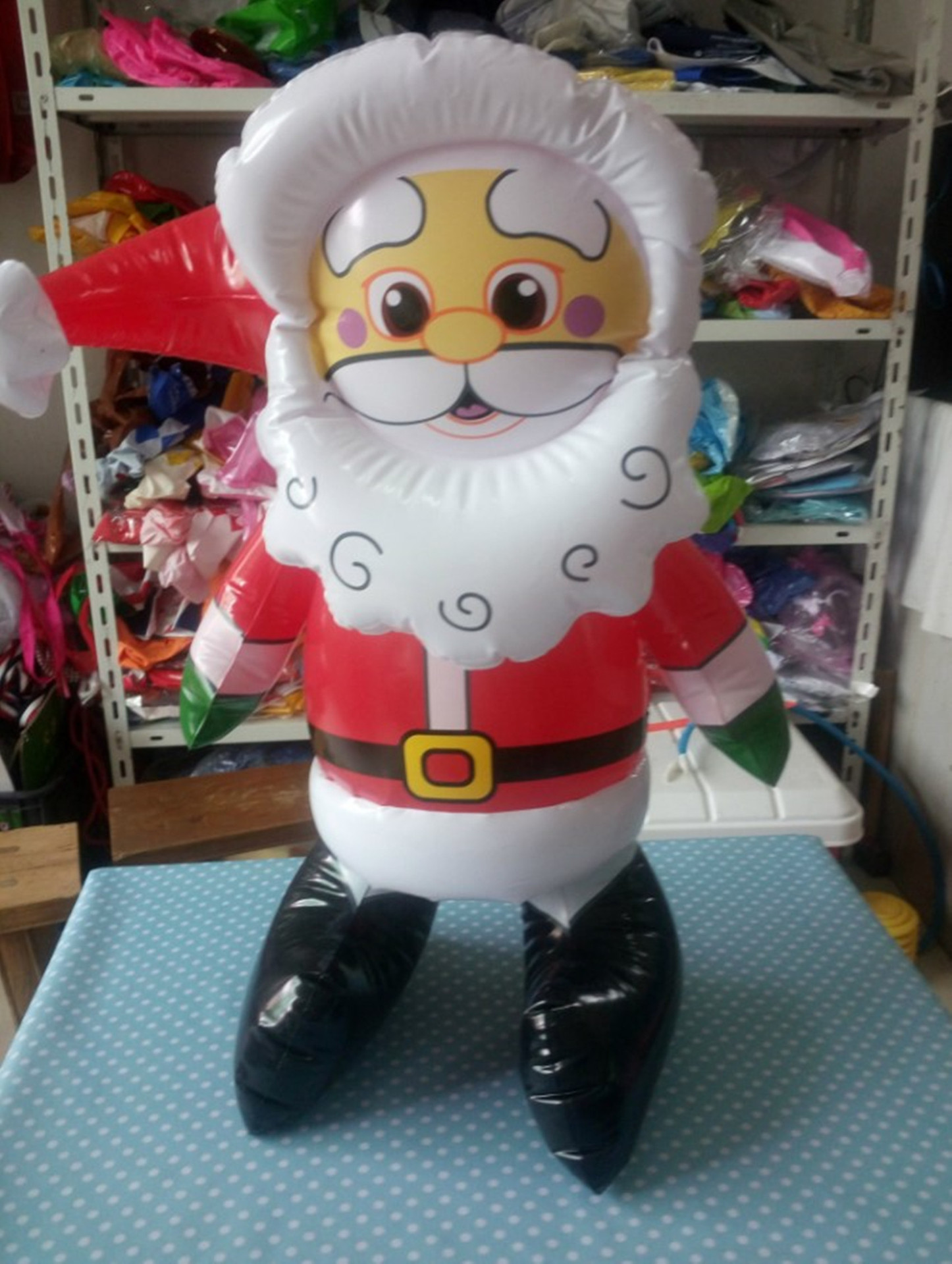 pvc玩具 充气圣诞老人 节日用品圣诞节玩具 仿真儿童玩具广告礼品