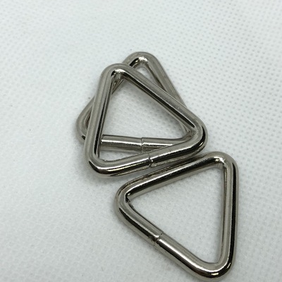 厂家直销低价便宜铁线扣 1寸三角扣 三角环 箱包手袋皮具五金配件