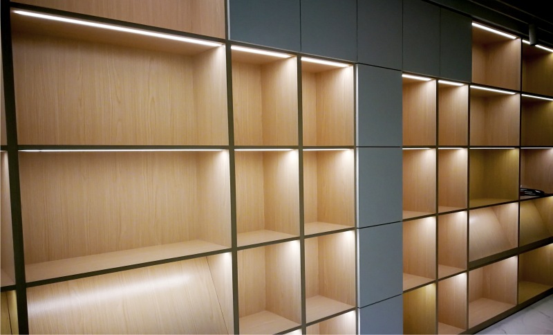 灯光效果展示-线条灯