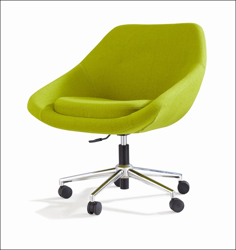 布艺休闲洽谈室椅子销售大厅接待椅会所咖啡厅转椅