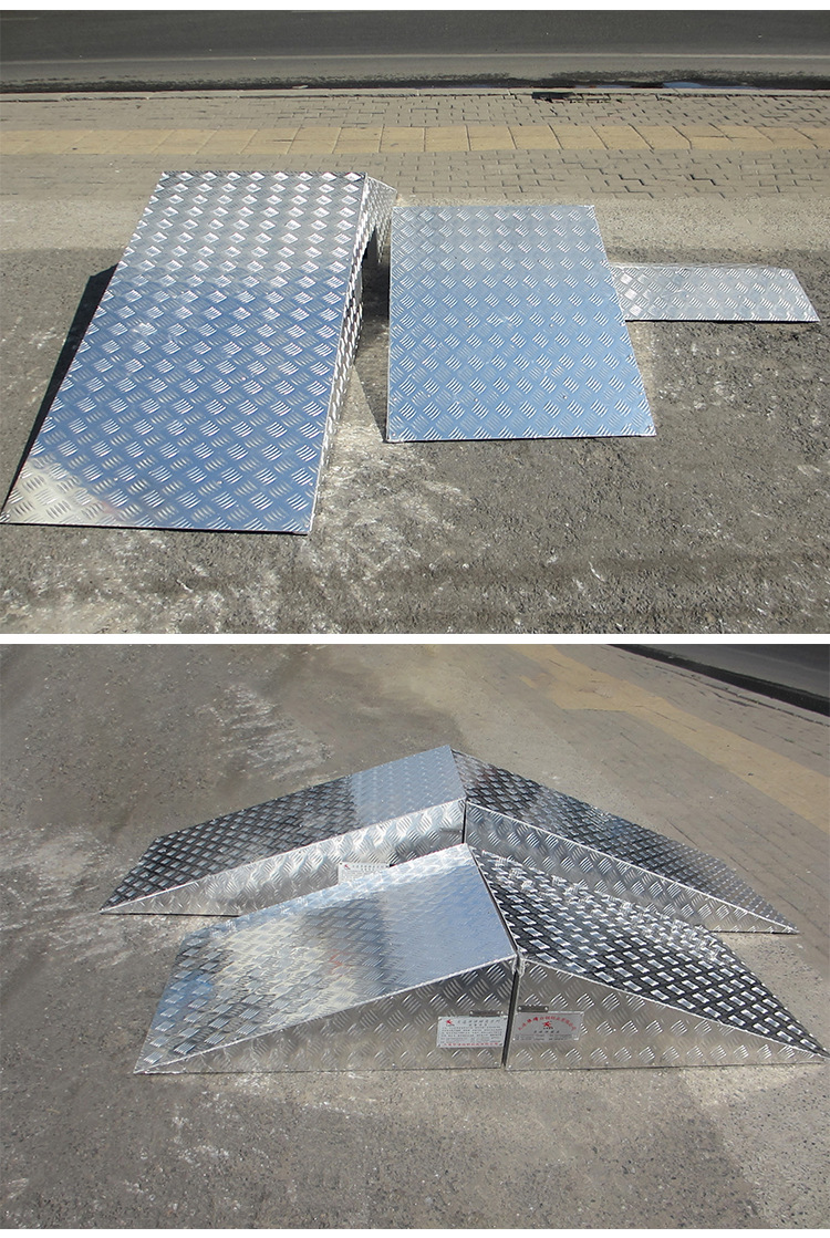 定制过桥踏板 铝合金焊接脚踏板 门槛跨踏步a型盖板华峰厂家