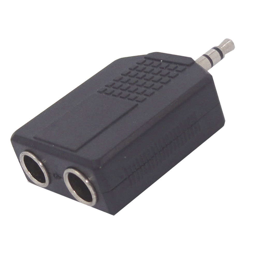 35耳机插头 3.5公变6.35母耳机转换头