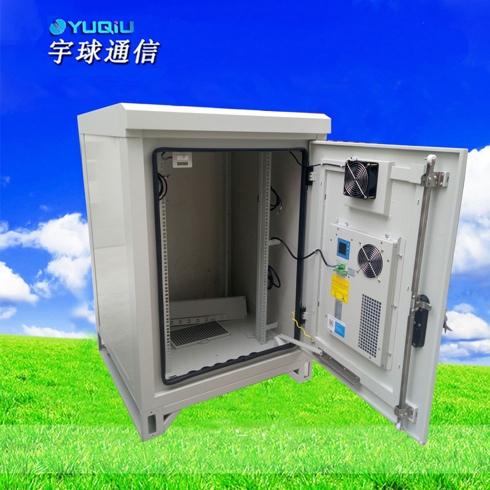 ups稳定电压的智能室外投放机柜单舱前开门设计