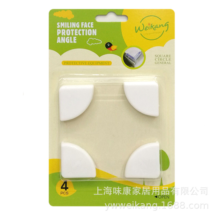 Weikang Color Child Bumper Angle/High Quality Silicone Protective Angle/L Type Corner Protector Anti-Collision Gel Pad Wholesale