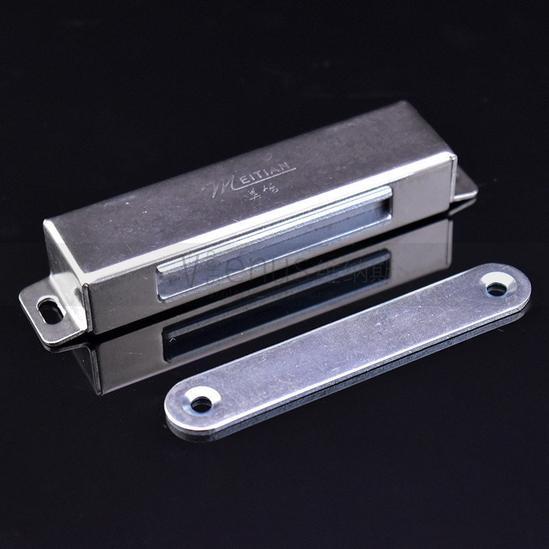 特大号强磁吸磁碰门吸衣柜门吸门碰磁铁强磁不锈钢柜吸碰珠锁开关