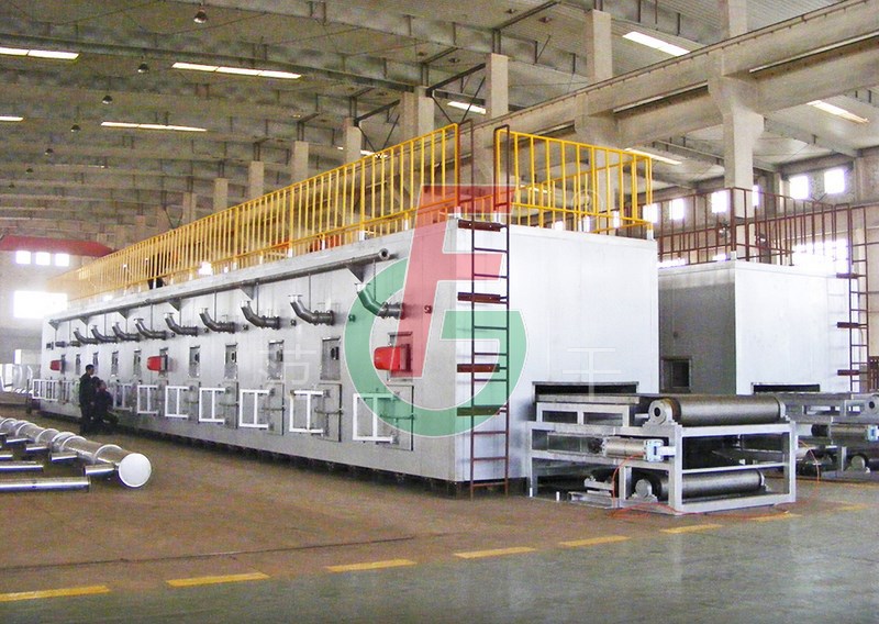 范群厂家供应带式干燥机网带式焙烧炉 催化剂焙烧炉 高温网带炉