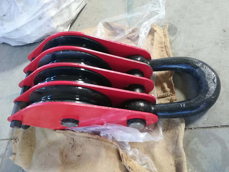 起重滑轮组 4轮20吨 32吨 50吨轴承滑车 大吨位滑车销售