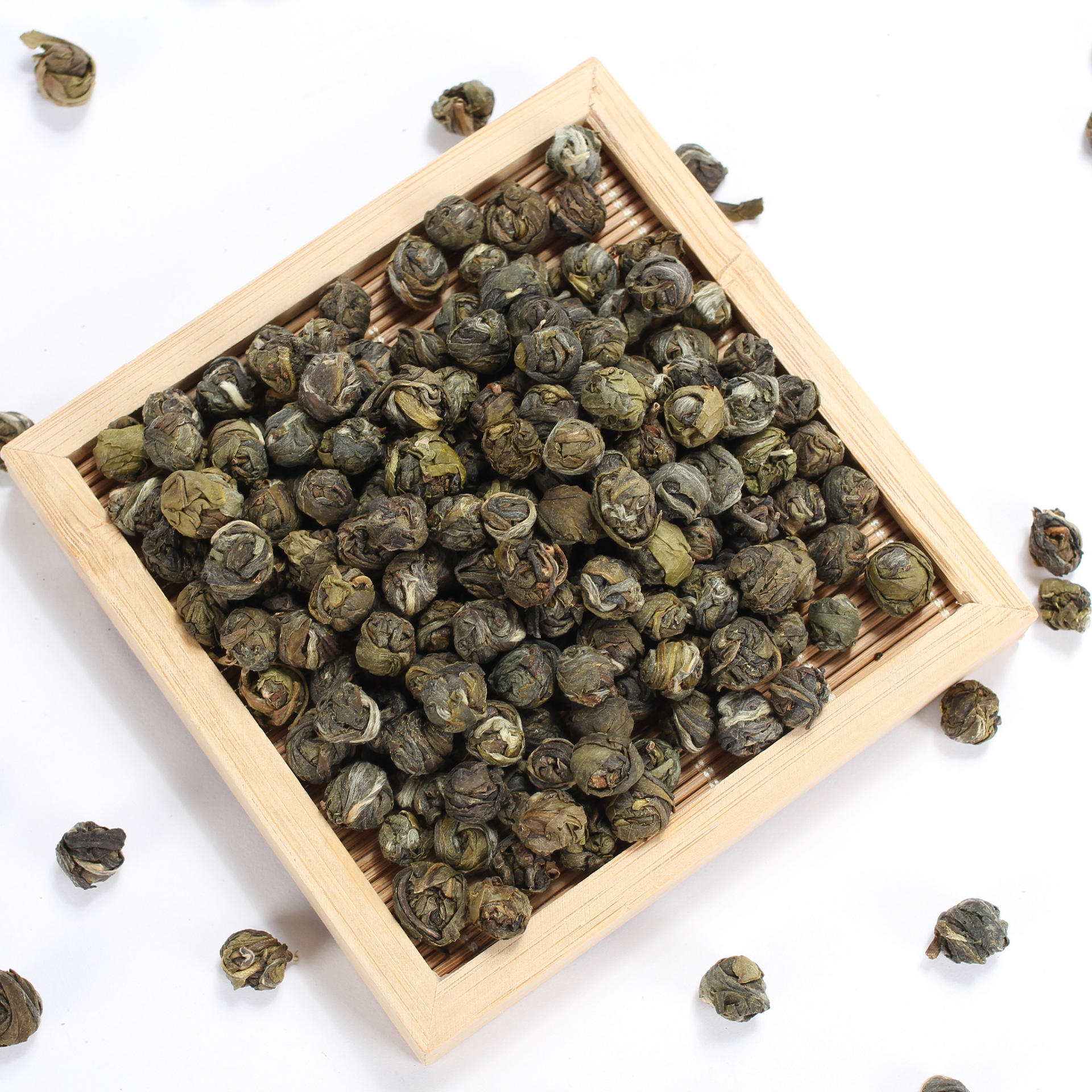 20年茶厂 茉莉花茶黑龙珠2021新茶广西横县龙珠花茶散装萌露特级