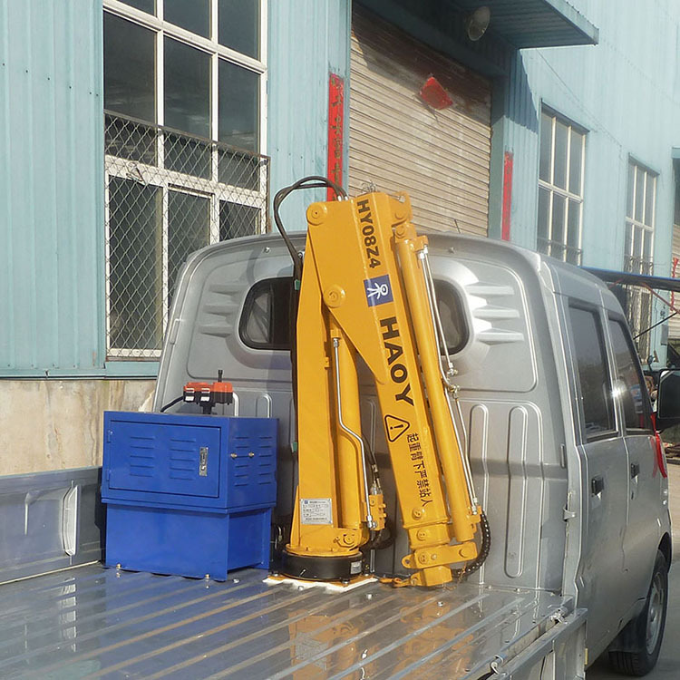 8吨一,0.8吨货车车载小吊专用起重机