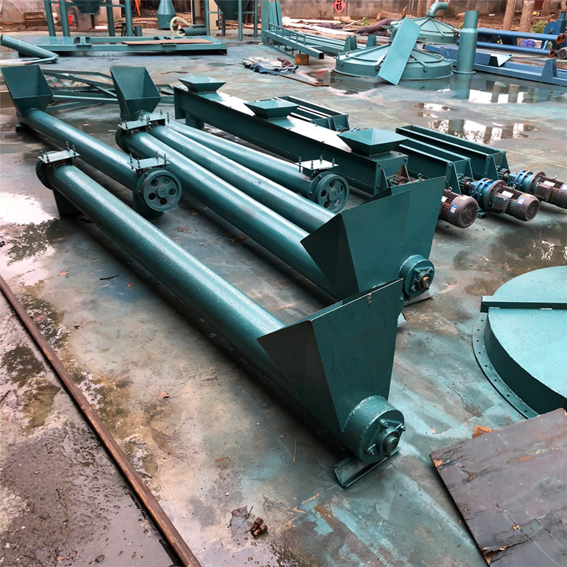 饲料提升上料机 螺旋输送机 粮食输送螺旋提升绞龙提升机