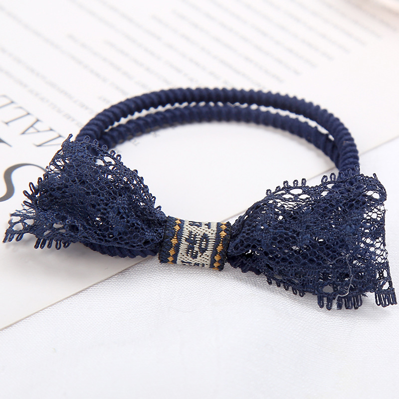 韩国简约网纱头绳小清新扎头发发绳橡皮筋发圈皮套头绳厂家直销