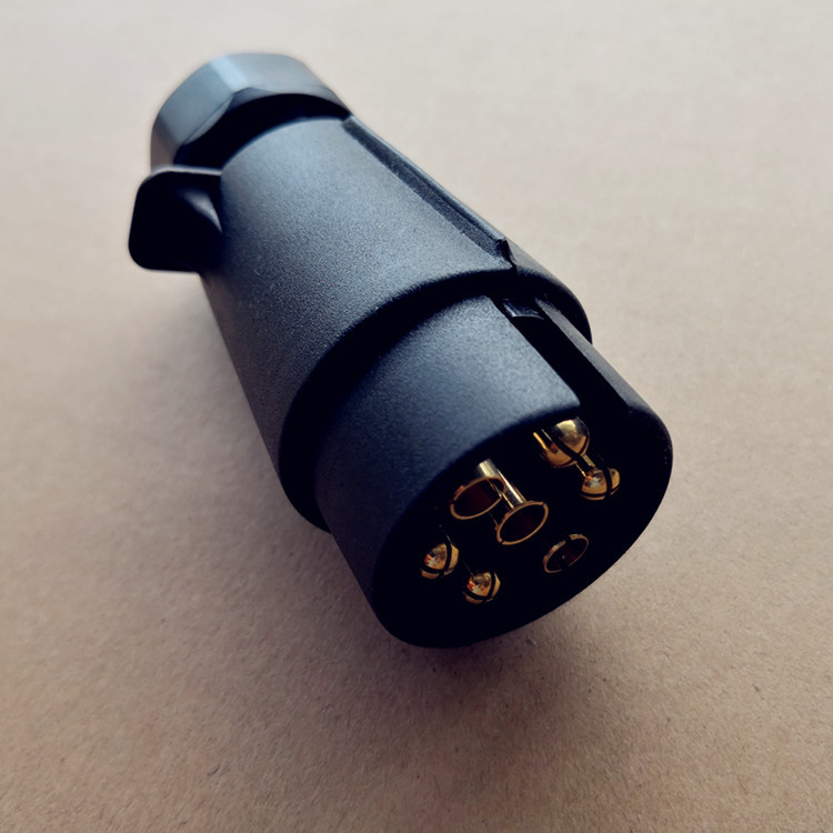 拖车7针电源插头7芯塑料插头拖车连接器拖车配件,越野车改装配件