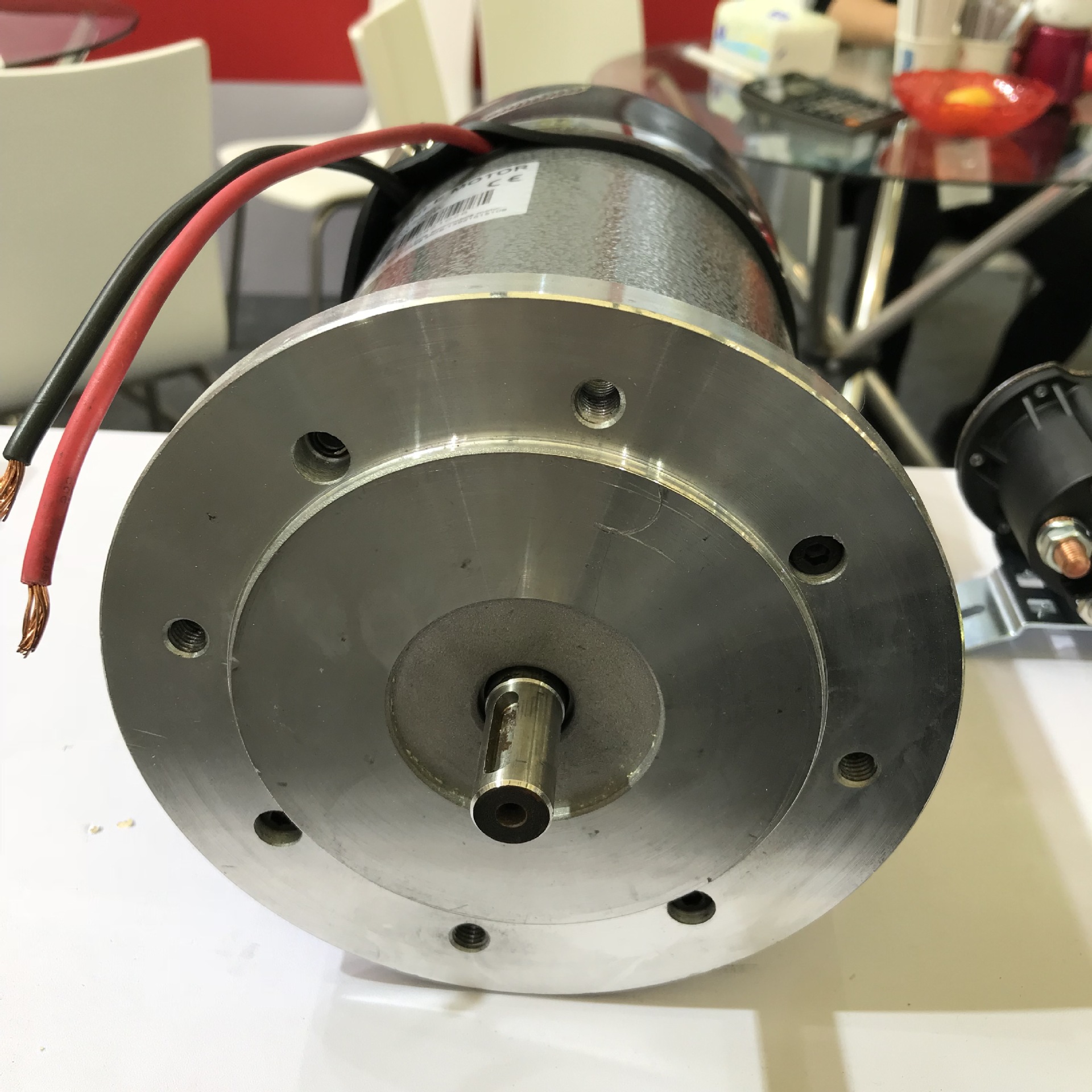 zdy 2480 长时间篷布电机 24v 800w 130mm 外径