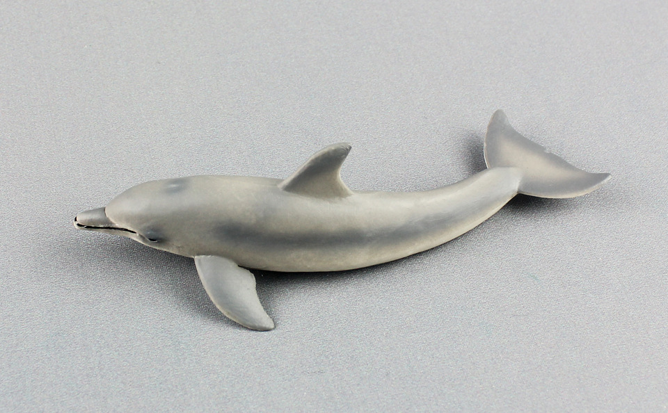 海洋生物模型海豚儿童仿真静态pvc实心动物玩具摆件外贸货源