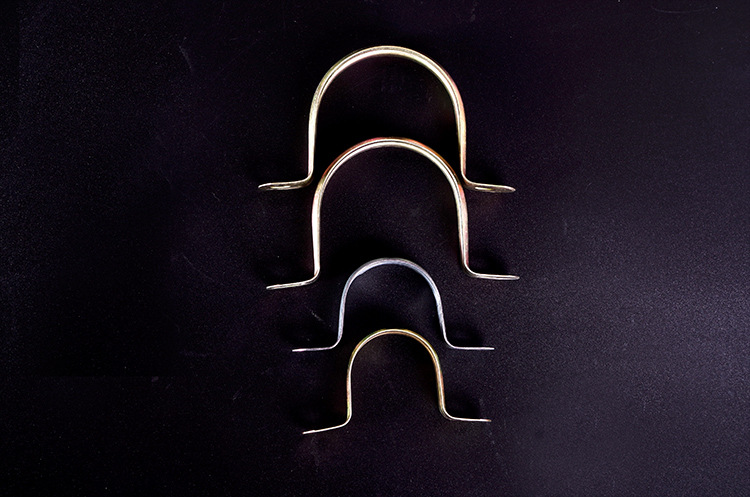 骑马卡加厚管卡u型卡固定扣管卡半圆卡安卡欧姆卡铁皮卡16#-100