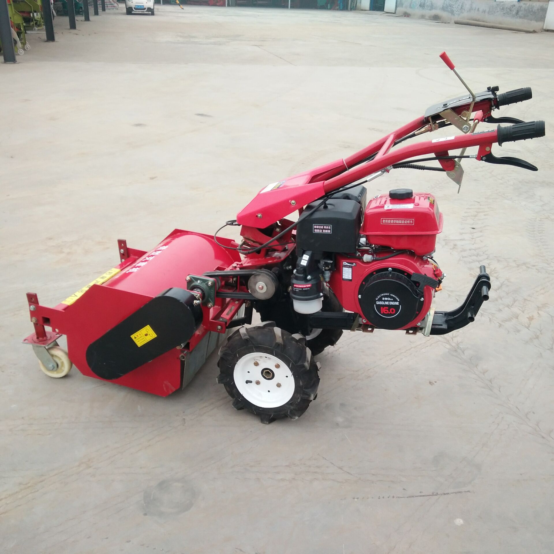 果园杂草快速灭草机 园林高草宽幅碎草机 自走式粉草机