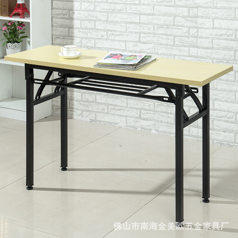 Outdoor Stall Table and Chair Portable Training Conference Table and Chair Simple Household Office Computer Desk Long Folding Table
