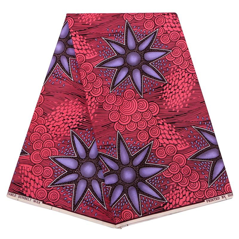 批发全涤非洲蜡染布 african fabric 出口品质跨境电商热卖货源