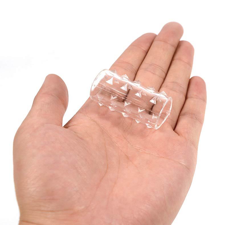 外贸水晶套毛毛虫手指套六款组合套装 调情皮套 男性情趣用品