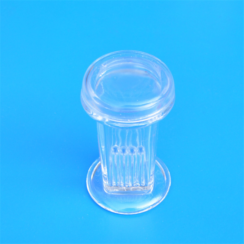 5片装圆形立式玻璃载波片染色缸 病理切片存放缸 实验耗材