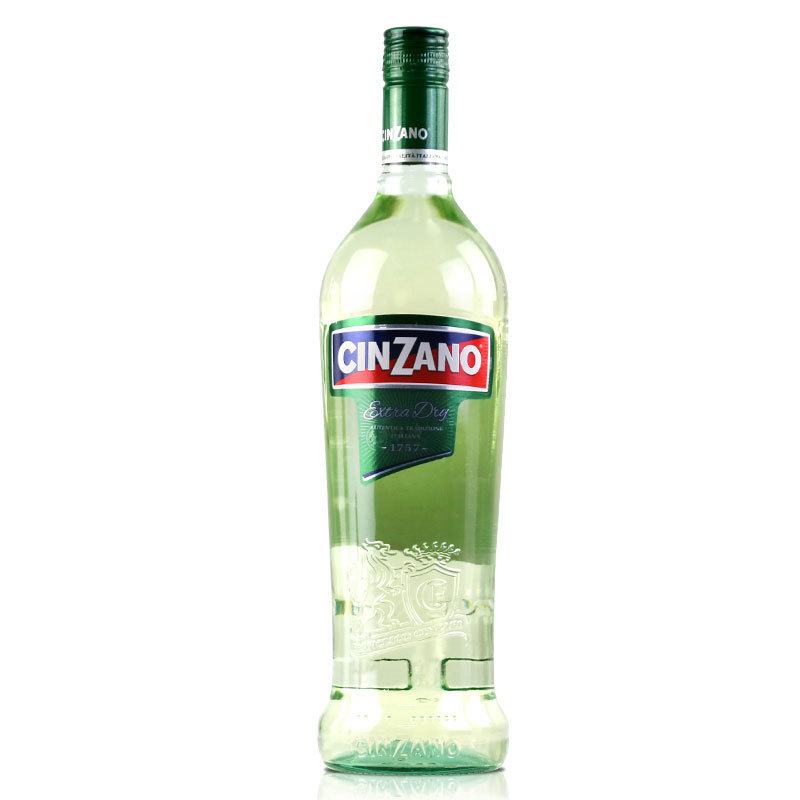 意大利原装 cinzano dry 仙山露特干味美思配制酒开胃酒 进口1l装