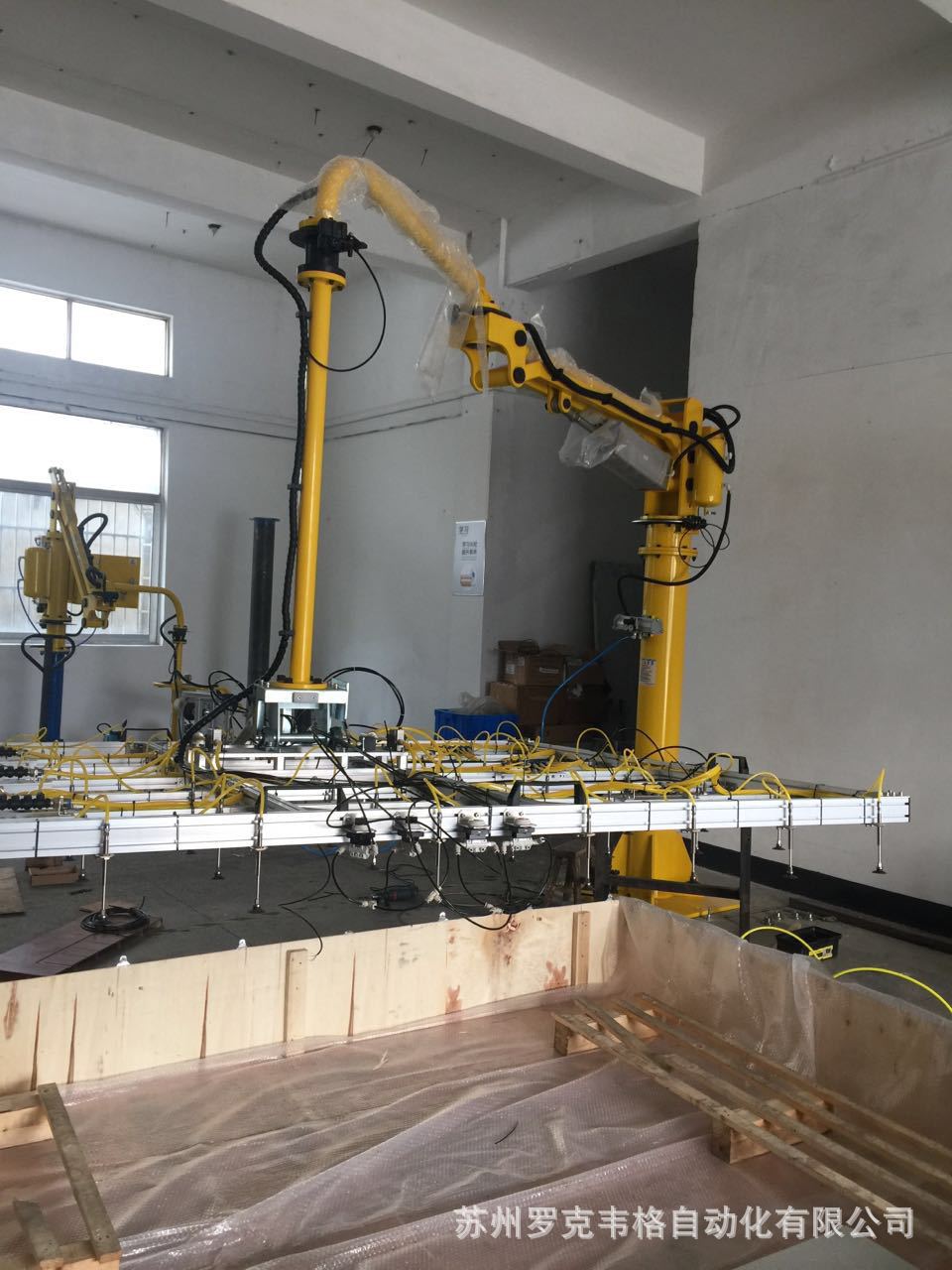 玻璃搬运机械手大跨度助力机械手厂家定制气动平衡吊省力搬运机械