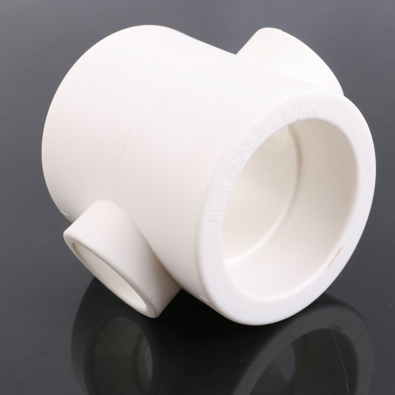 厂家供应ppr异径管 变径四通 ppr异径四通 华明水暖管件管材批发