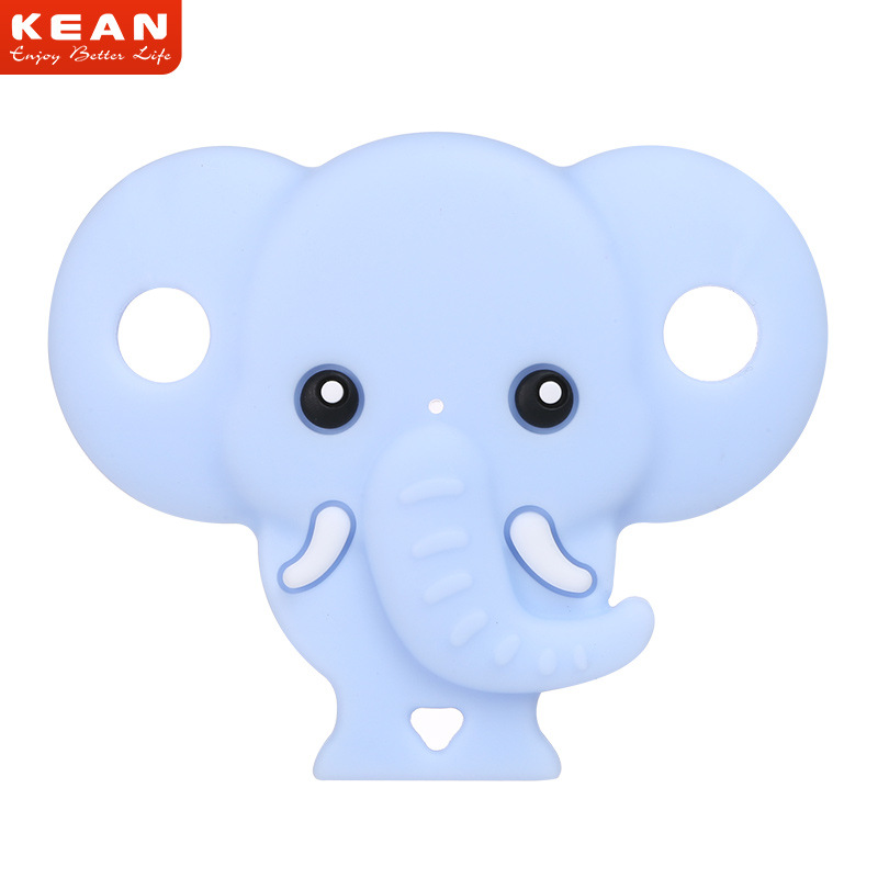 大象可爱婴儿安抚奶嘴0-6个月新生儿安睡型宝宝超软奶嘴pba free