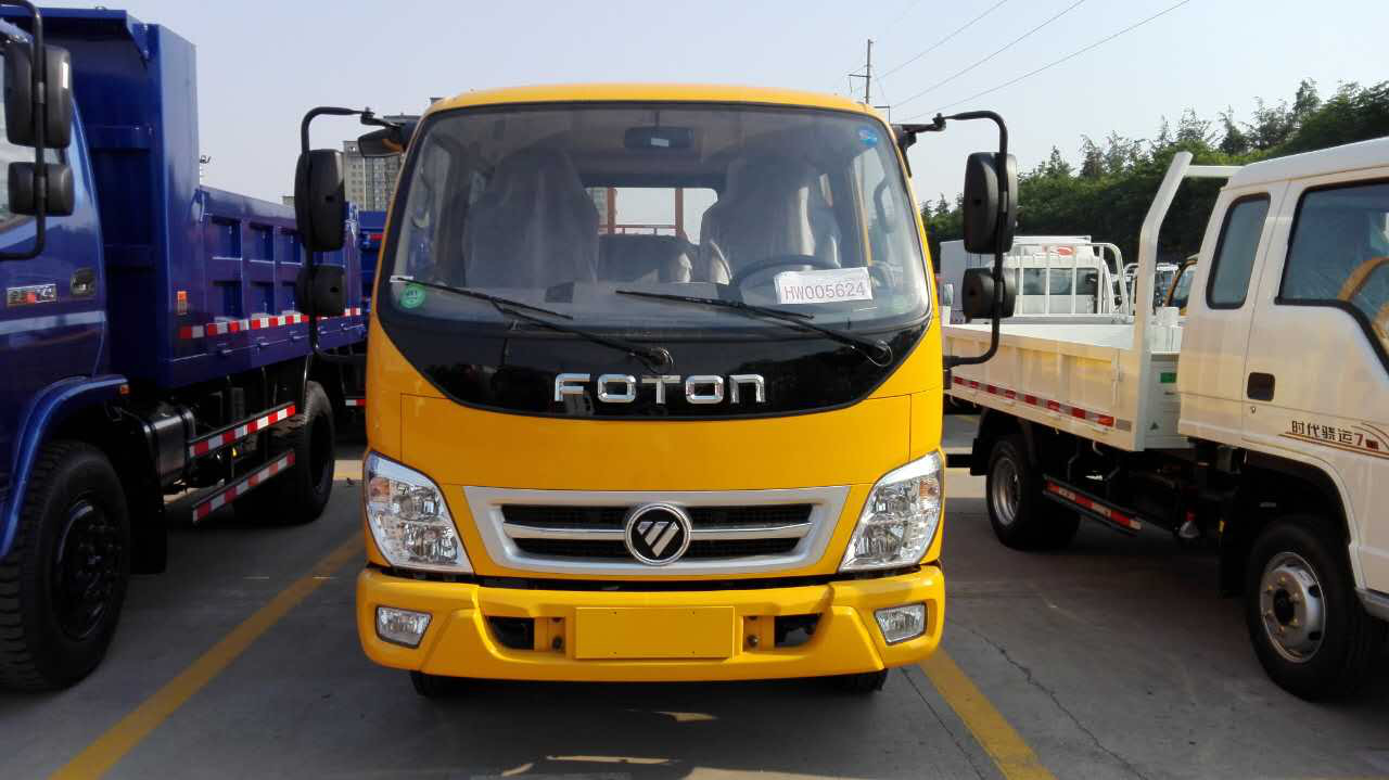 福田双排自卸车bj3043d8aba-fc翻斗车