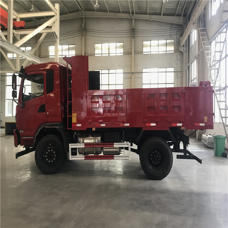 东风自卸车 单桥 环保渣土车 4110自卸车 玉柴发动机 蓝牌