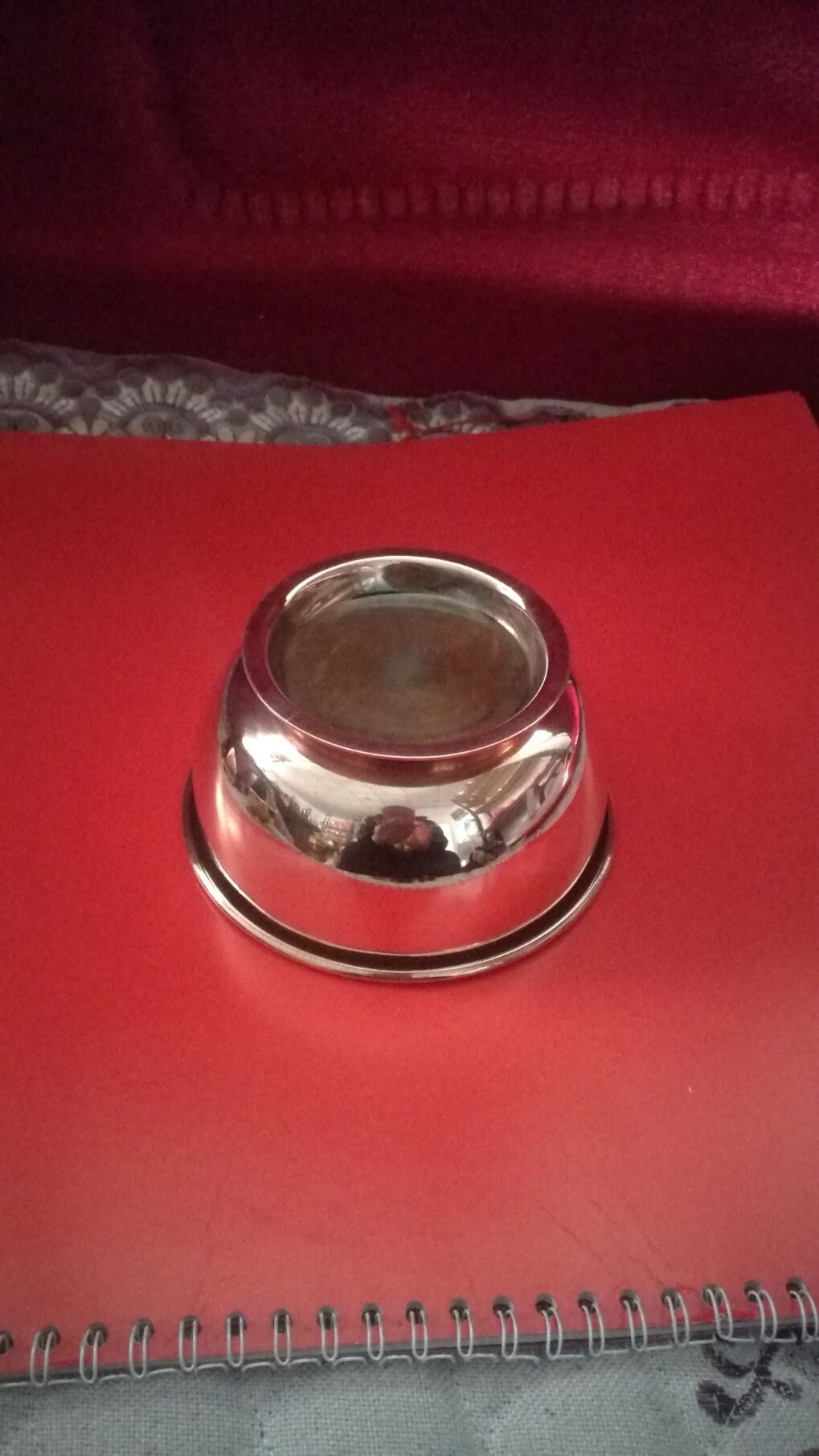 纯铜紫铜带底碗 样式精美 款式新颖 打磨光滑