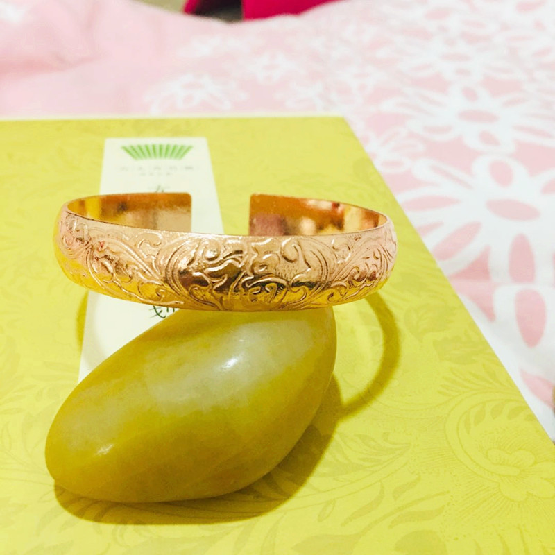 12mm纯铜手镯 龙凤手镯 梅花开口紫铜手镯 红铜手圈手镯 铜首饰厂