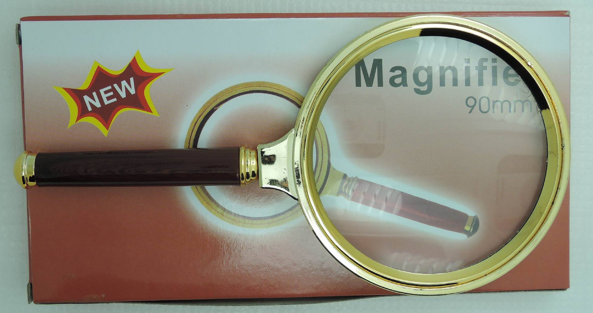 Xinyutang Supply 90mm Magnifying Glass Exquisite Magnifying Glass Handheld Magnifying Glass Wholesale Supply