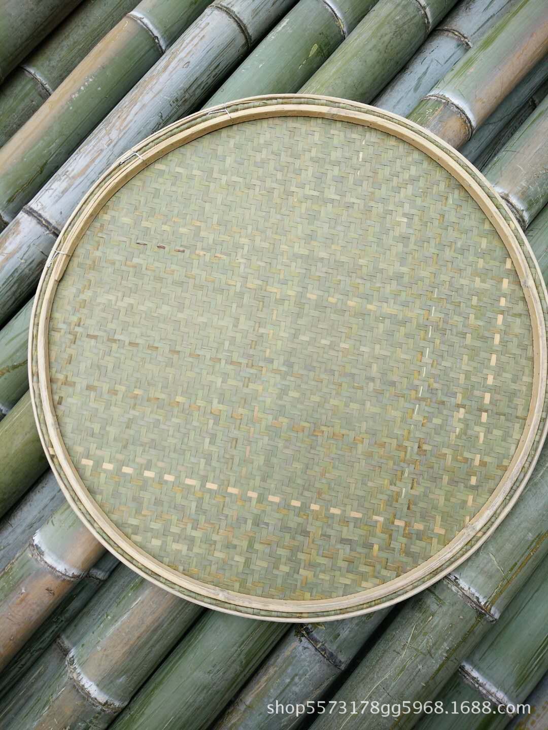 厂家直售竹窝 竹筛 竹篮 肠粉托 竹簸箕肠粉 肠粉专用55-76cm