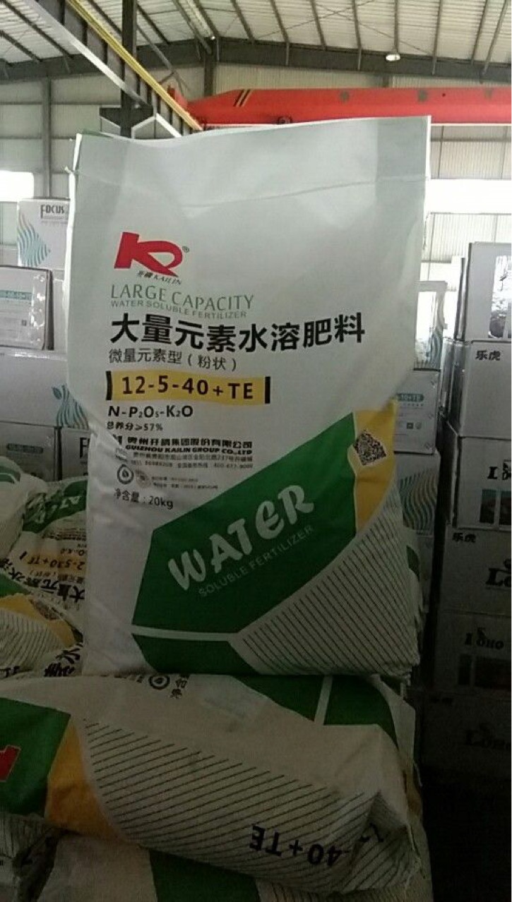 开磷大量元素水溶肥12-5-40