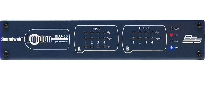 英国bss blu50 4通道音频处理器 正品行货