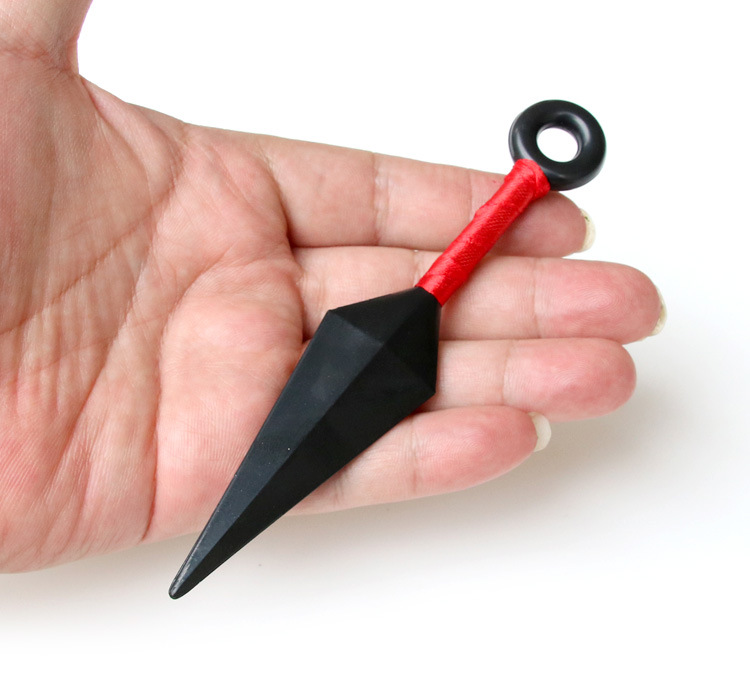 火影忍者动漫周边钥匙配饰批发/鸣人塑料苦无 sk-j01108红