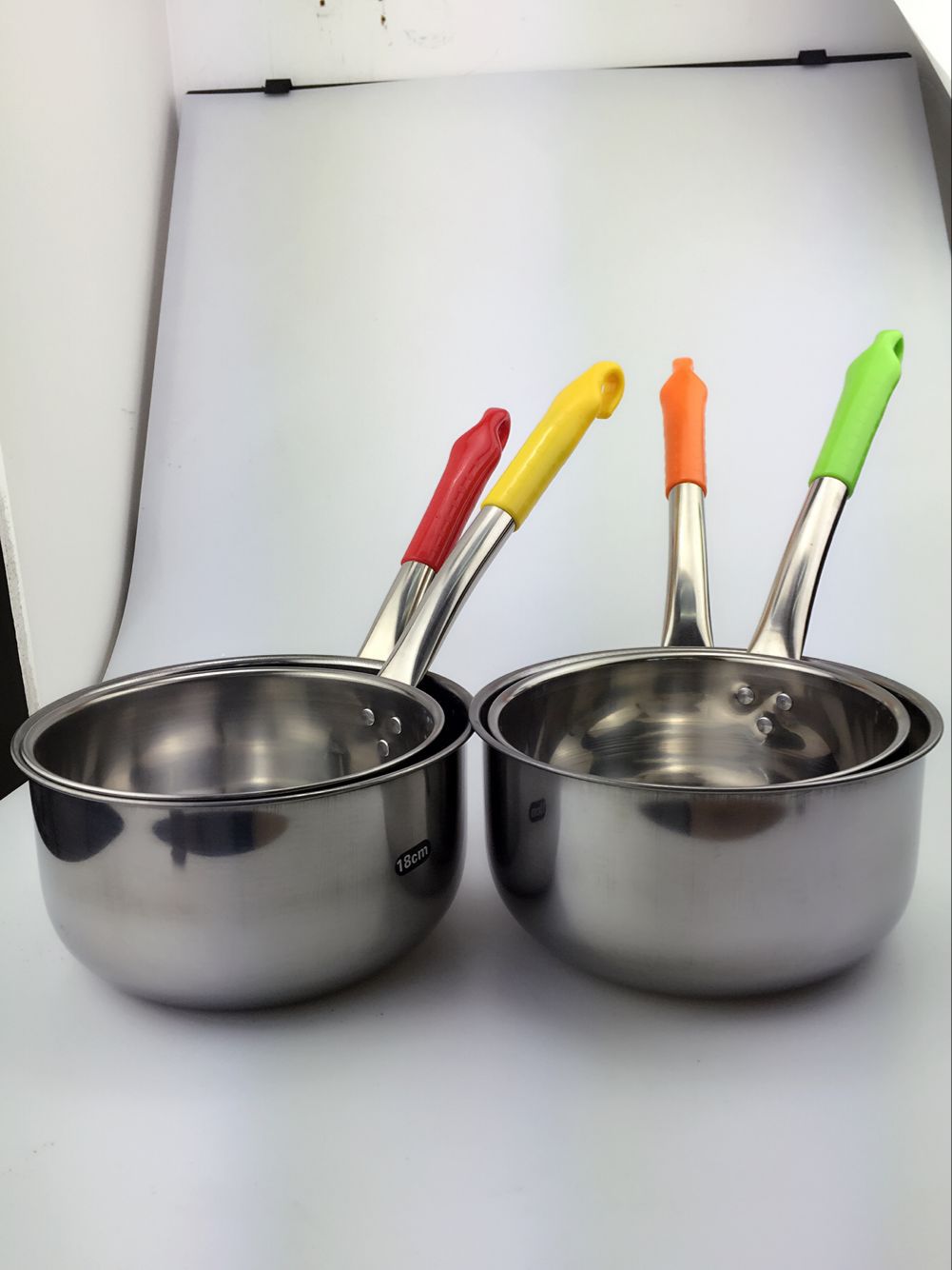 厂家批发不锈钢加厚水舀水瓢长柄水勺粥舀汤瓢长把豆浆勺汤壳厨具