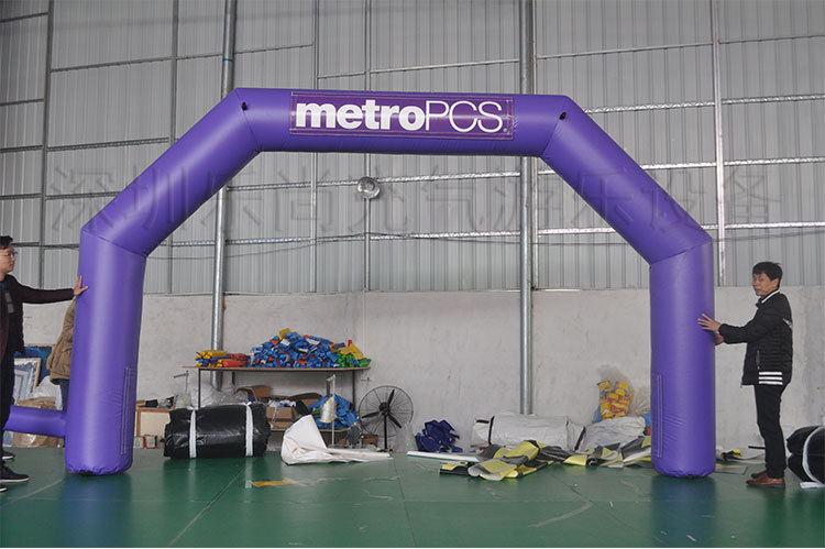 加厚pvc夹网布充气拱门婚庆气拱门开业广告庆典活动彩虹门厂家