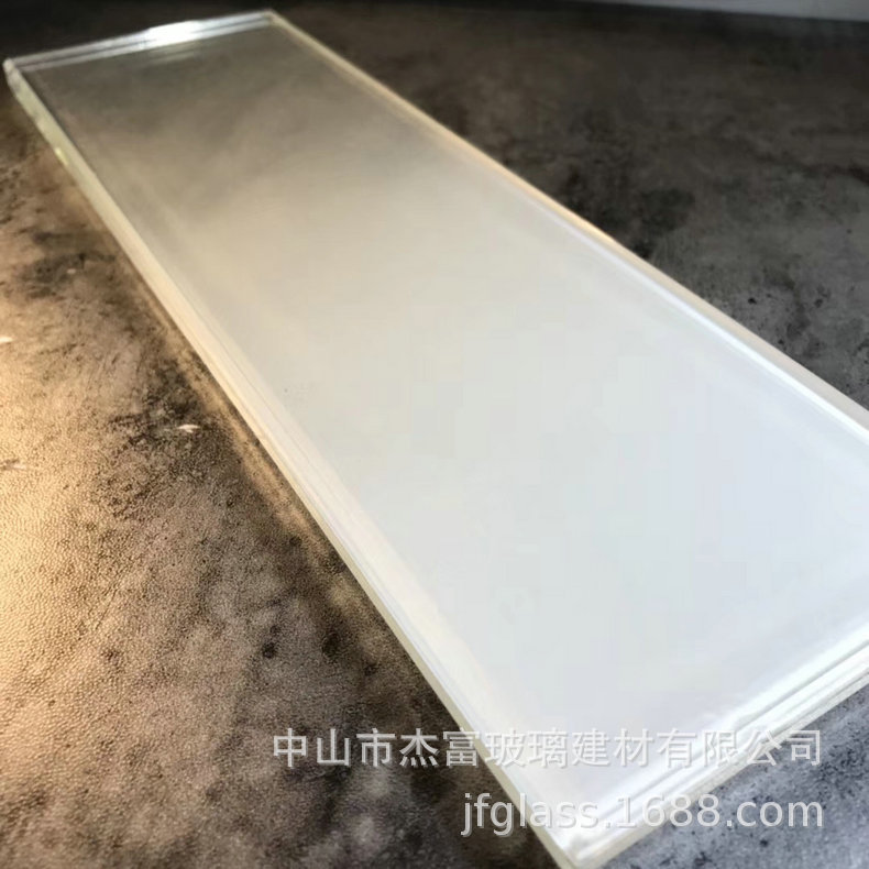 长期推荐彩色装饰玻璃 浴室隔断室内玻璃彩釉渐变夹胶玻璃